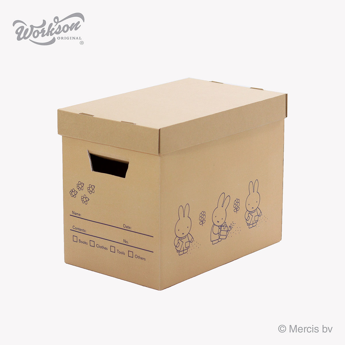 Miffy（ミッフィー） 収納 ケース 収納ボックス ハーフ ダンボール