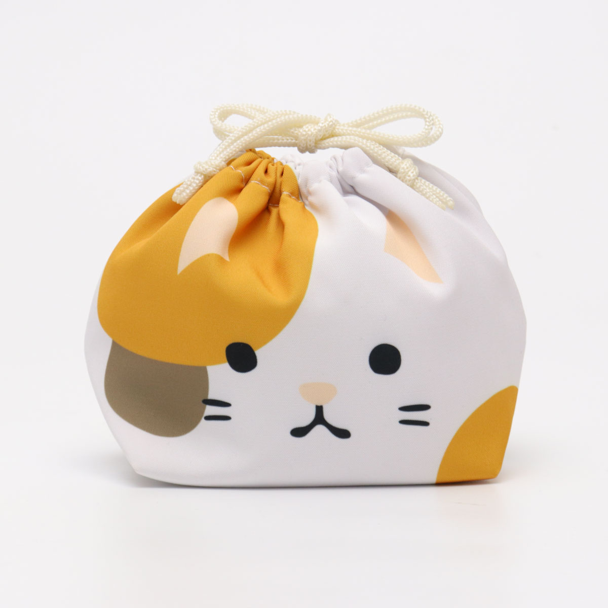 お弁当袋 おかおきんちゃくフレンズ お弁当巾着 キッズ 保冷