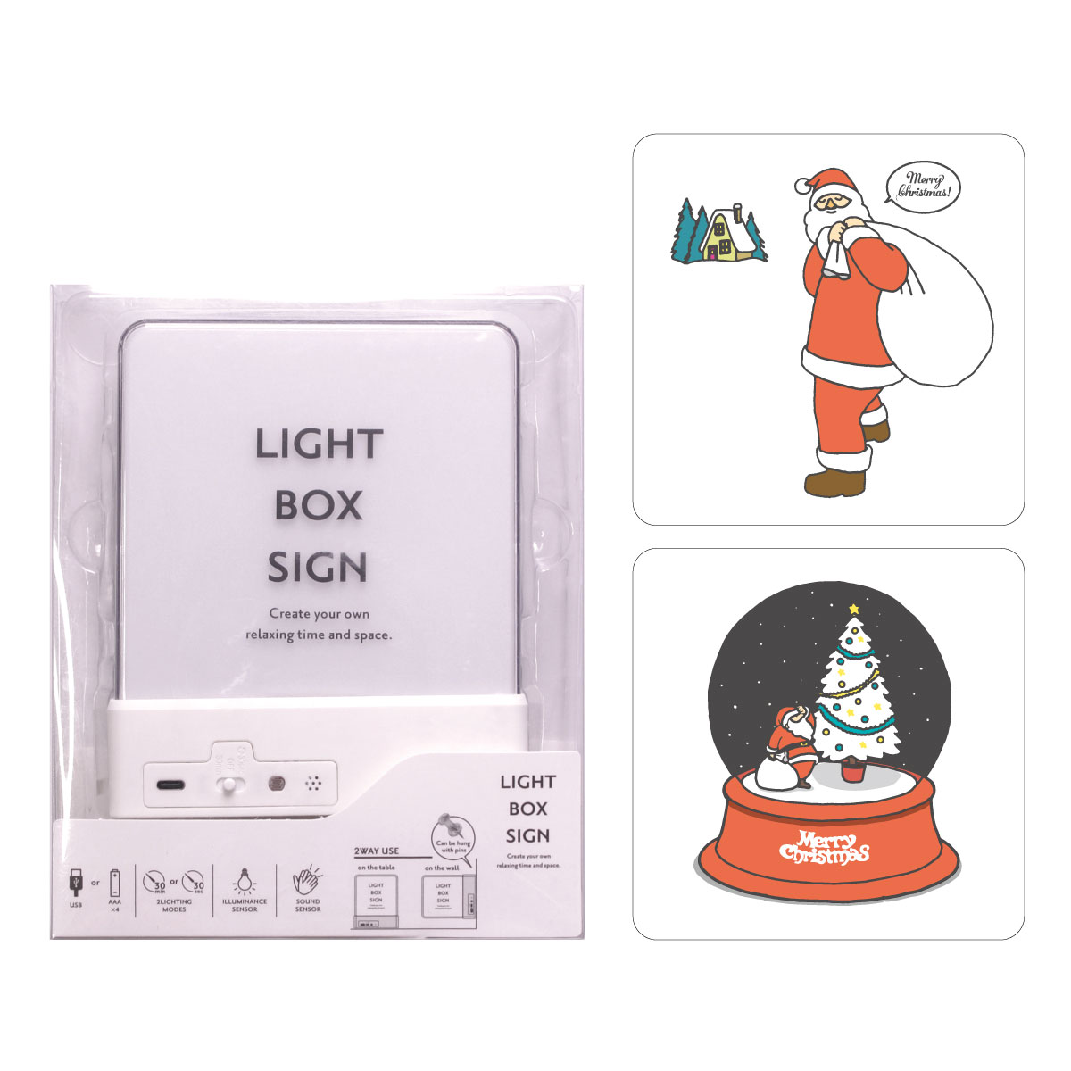 卓上ライト 壁掛けライト LIGHT BOX SIGN ライトボックスサイン
