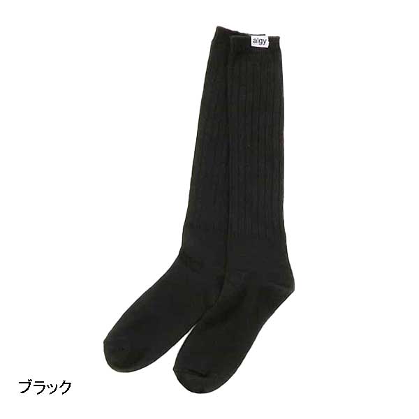 algy（アルジー） 【抗菌防臭】algyロゴルーズソックス 19-21 cm 22-24
