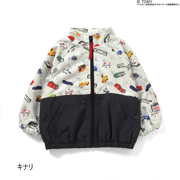 BREEZE（ブリーズ） BREEZE TOMICA×BREEZE ウィンドブレーカー 90
