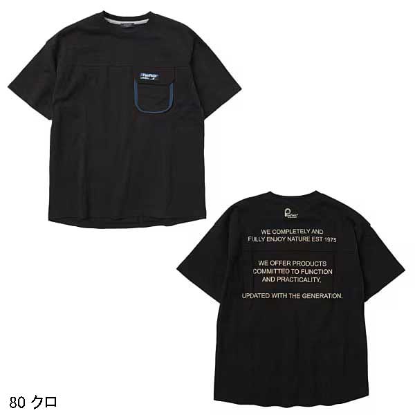 GLAZOS　グラゾス　【Penfield】USAコットン・ポケット付きバックロゴ半袖Tシャツ　14...