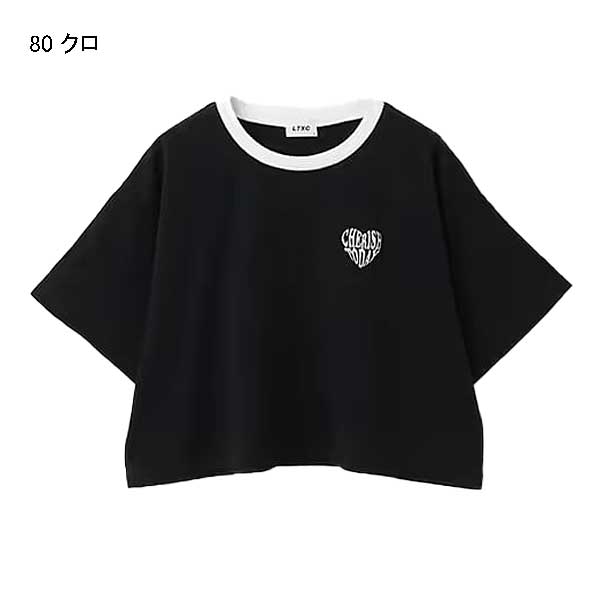 LOVETOXIC ラブトキシック Lovetoxic ハートリンガーTシャツ 140