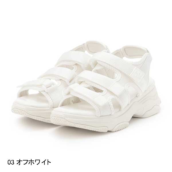 LOVETOXIC ラブトキシック lovetoxic 【LTXC】3本ベルトサンダル 140