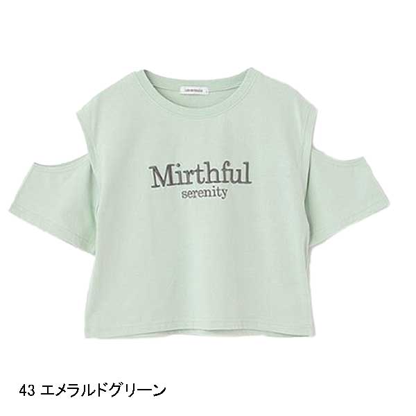 LOVETOXIC ラブトキシック lovetoxic 冷感肩あきTシャツ 140-160cm