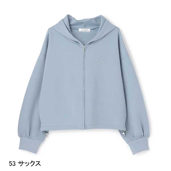 LOVETOXIC ラブトキシック lovetoxic ダンボールZIPパーカ 140-160cm