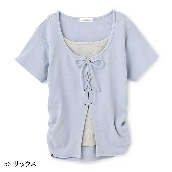 LOVETOXIC SALE 10％OFF ラブトキシック lovetoxic レースアップテレコ