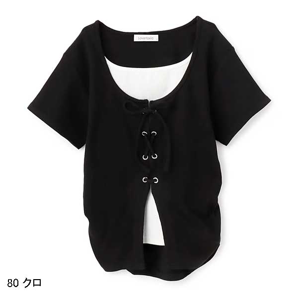 LOVETOXIC SALE 10％OFF ラブトキシック lovetoxic レースアップテレコ