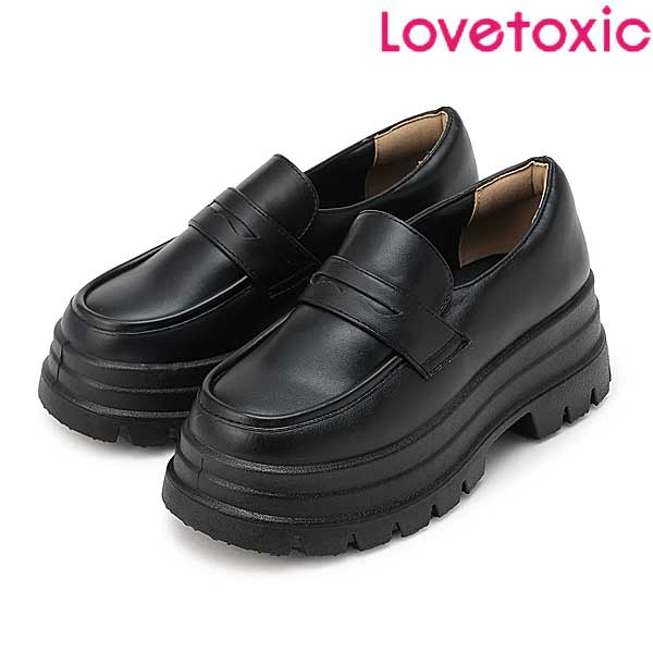 LOVETOXIC SALE 10％OFF ラブトキシック Lovetoxic 厚底ローファー