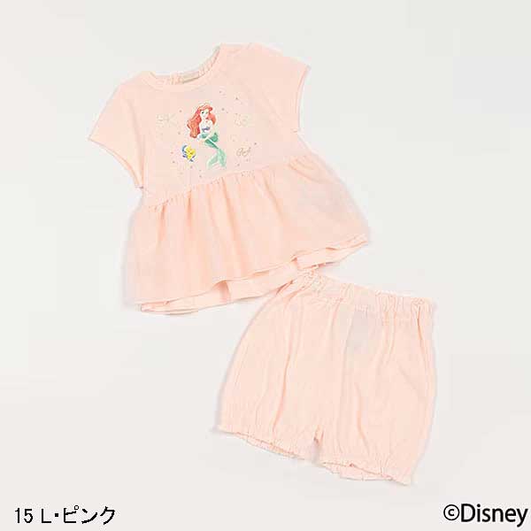 プティマイン　petit main　【Disney】ペプラムパジャマ　80-130ｃｍ　2024-04　9642301｜toyofukukids｜02