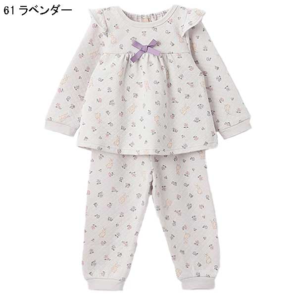 petit main プティマイン petit main GIRLSキルトパジャマ 90 petit main プティマイン petit main GIRLSキルトパジャマ 90