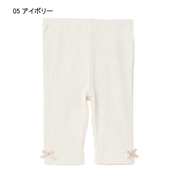 プティマイン　petit main　【プティプラ】GIRLS7分丈レギンス　80-130ｃｍ　2025-03　9652101 | petit main | 01