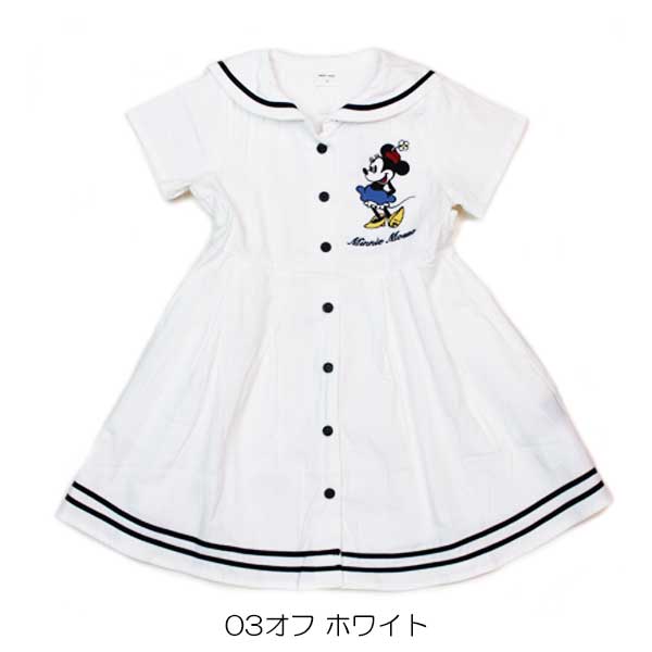 petit main プティマイン petit main 【Disney】セーラーワンピース 90