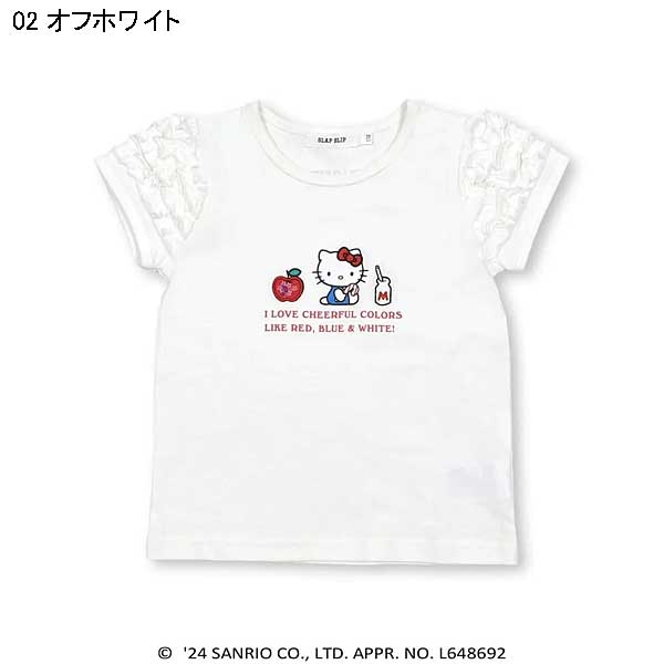 SLAP SLIP スラップスリップ　【ハローキティ50周年記念】ハローキティ3種Tシャツ　80-1...