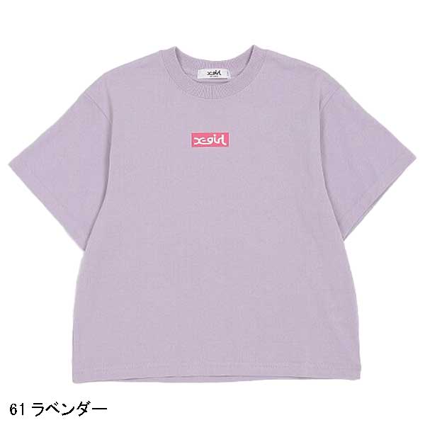 X-girl Stages　エックスガール ステージス　ボックスロゴ半袖Tシャツ　90-140ｃｍ　...
