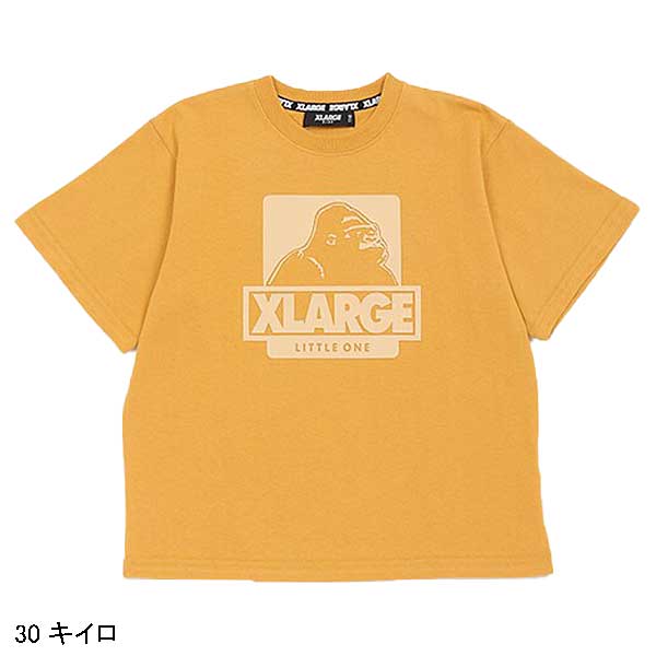 エクストララージ キッズ　XLARGE KIDS　OGゴリラ半袖Tシャツ　80-140cm　2024...