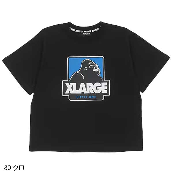 エクストララージ キッズ　XLARGE KIDS　配色OGゴリラ半袖Tシャツ　80-140cm　20...