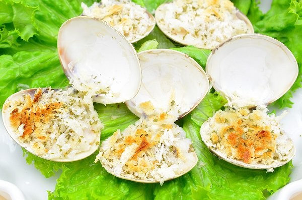 はまぐり香草焼き