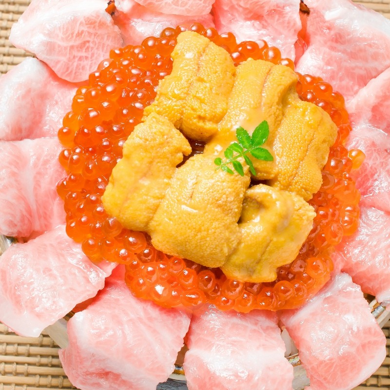 築地の海鮮丼セット 究極