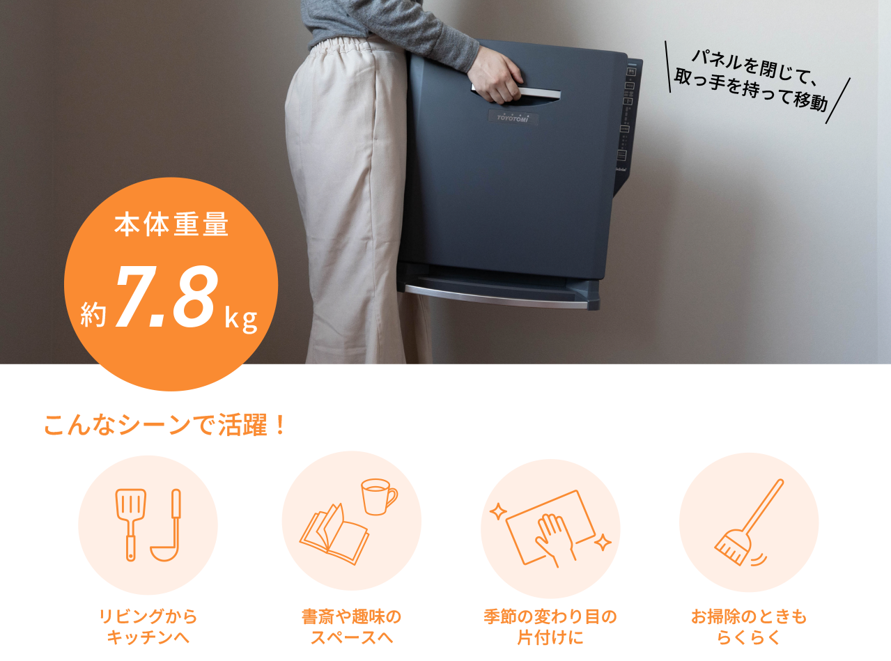 持ち運び