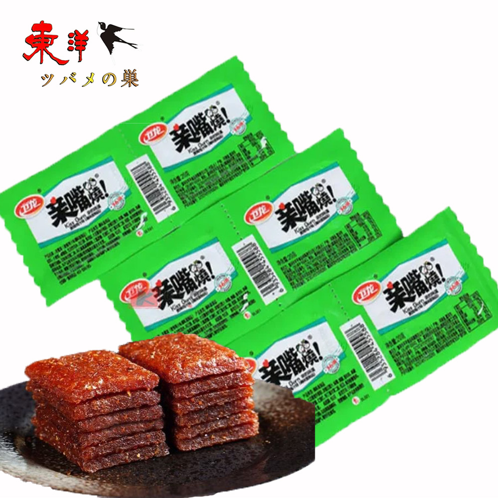 Yahoo! Yahoo!ショッピング(ヤフー ショッピング)衛龍親嘴焼麦辣鶏汁味（24gx20）【1点】親嘴焼 辣片 辣條 辛口 面筋 辛い軽食 おつまみ（24gx20）x1点