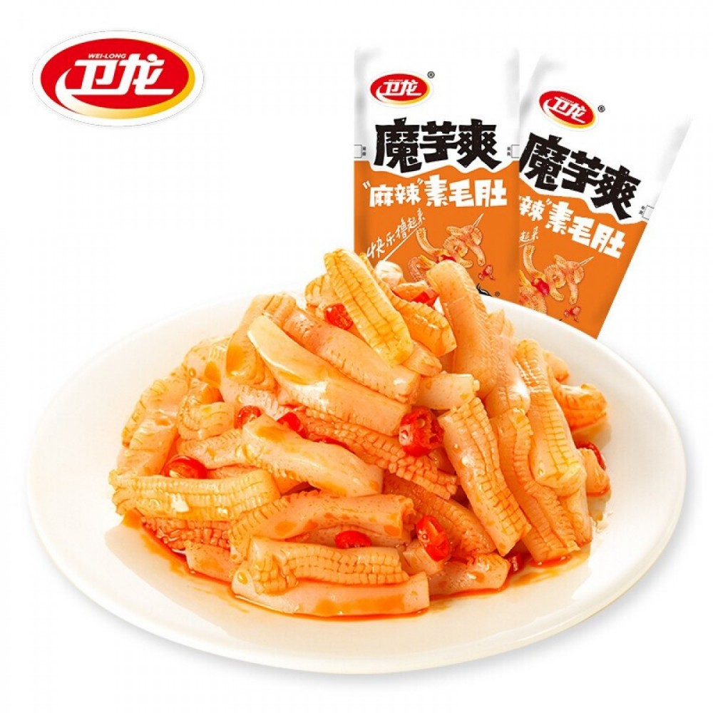 衛龍魔芋爽麻辣味360g【1点】こんにゃくから作り 個別包装 辛くて