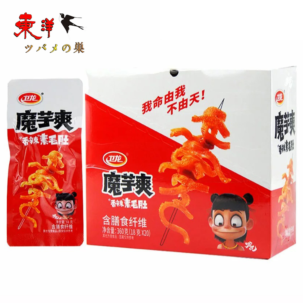Yahoo! Yahoo!ショッピング(ヤフー ショッピング)衛龍魔芋爽香辣味360g【1点】こんにゃくから作り 個別包装 辛くて美味しい 辛い軽食 360gx1点