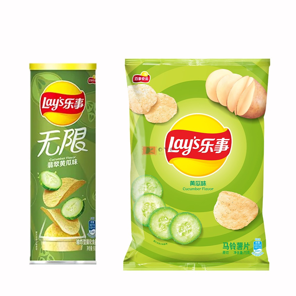 楽事薯片(黄瓜味)40g【6点】レイズ ポテト...の詳細画像1