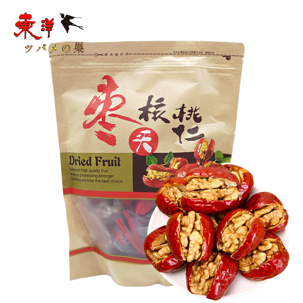Yahoo! Yahoo!ショッピング(ヤフー ショッピング)Dried Fruit紅棗夾核桃258g【1点】ナツメにくるみを挟む 干し赤棗とクルミの組み合わせ 栄養たっぷり 258gx1点