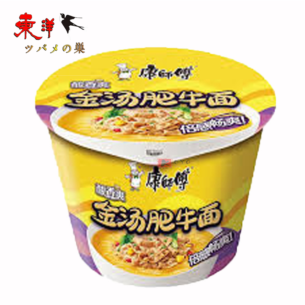Yahoo! Yahoo!ショッピング(ヤフー ショッピング)康師傅金湯牛肉面カップ【1点】カップヌードル 方便麺 泡麺 中華麺 インスタントラーメン 即食麺 カップx1点