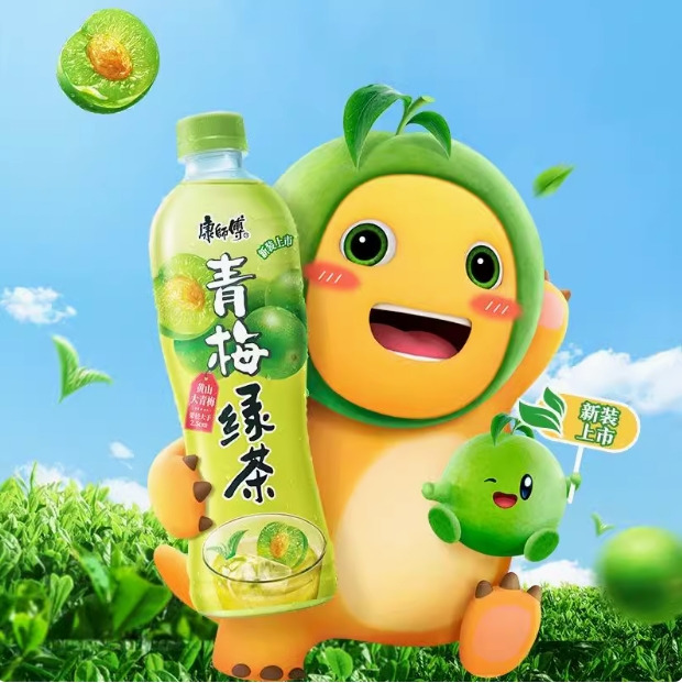康師傅青梅緑茶500ml【4点】梅グリーンティ...の詳細画像5