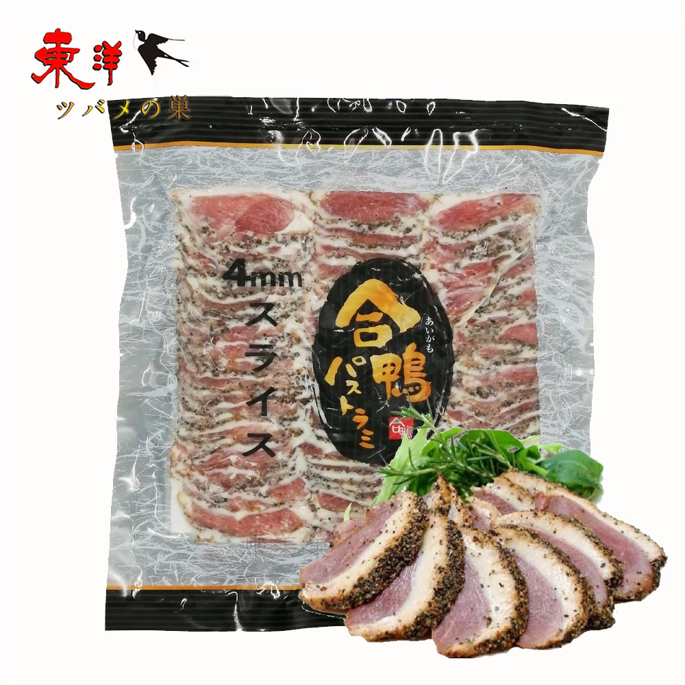 Yahoo! Yahoo!ショッピング(ヤフー ショッピング)合鴨パストラミスライス500g【2点】燻製された鴨肉 燻製ハム お酒のつまみ サラダ オードブル 冷凍食品 500gx2点