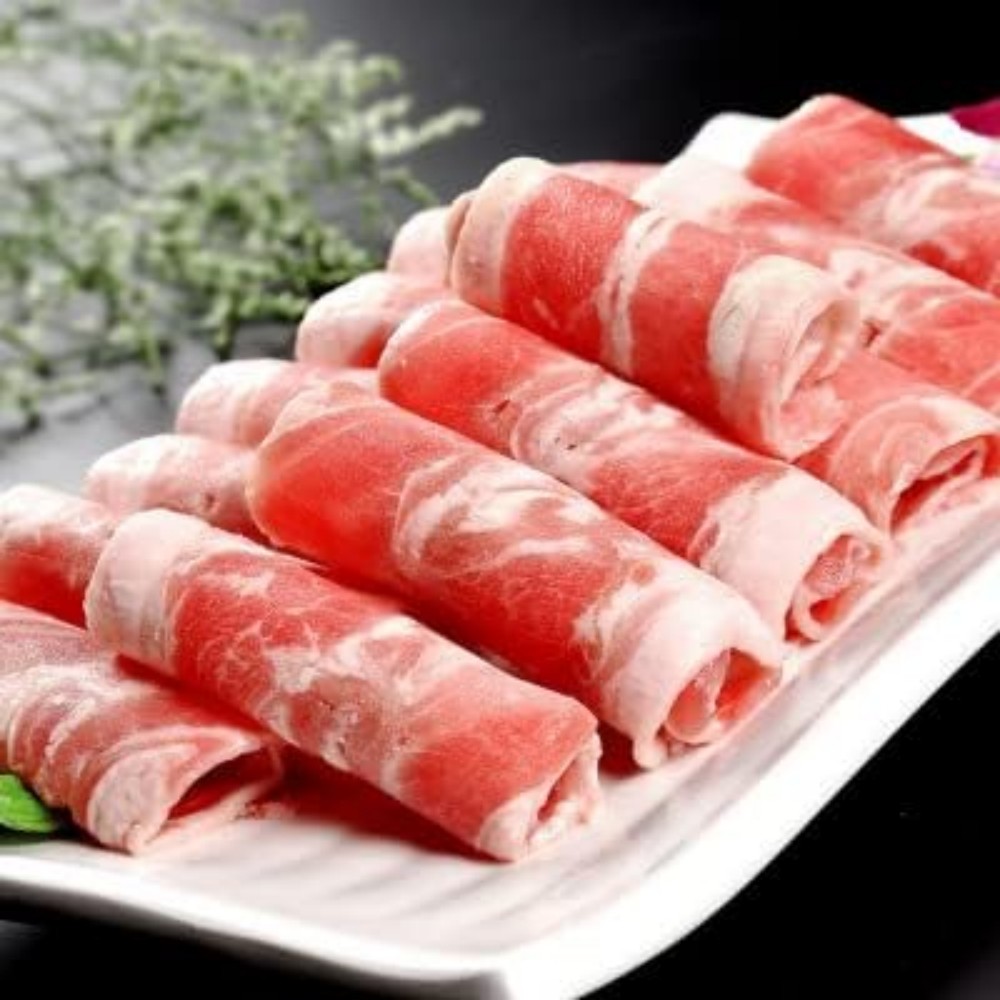 ラムしゃぶしゃぶ(羊肉巻)1kg【1点】ラム肉...の詳細画像1