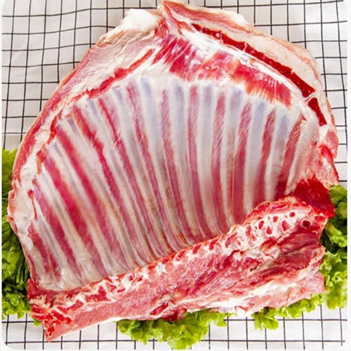 ニュージーランド産 ラムスペアリブ ラム肉 不定貫 羊排 ラムチョップ ブロック 子羊肉骨付き バーベキュー BBQ（不定貫700g〜900g）x5点