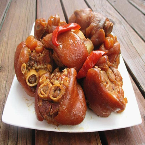 国産生豚足(切塊)1kg【2点】食べやすいサイ...の詳細画像1