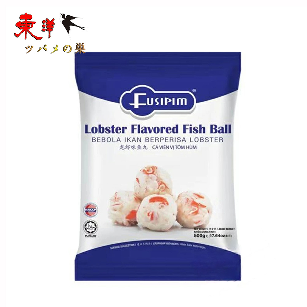 富媽媽龍蝦味魚丸500g【1点】ロブスター風味魚団子 魚団子 団子 魚丸 火鍋具材  冷凍丸子 冷凍食品 500gx1点