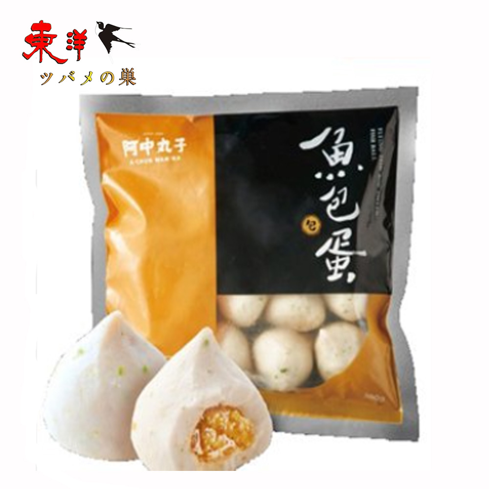 Yahoo! Yahoo!ショッピング(ヤフー ショッピング)台湾阿中魚包蛋300g【1点】魚卵入り魚肉団子 練り物 火鍋、おでんなど、お鍋の具材として最適 台湾産 台湾名物 冷凍食品 300gx1点