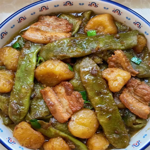 友盛冷凍油豆角500g【3点】冷凍モロッコイン...の詳細画像2