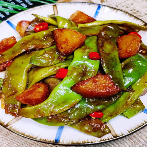 友盛冷凍油豆角500g【3点】冷凍モロッコイン...の詳細画像5