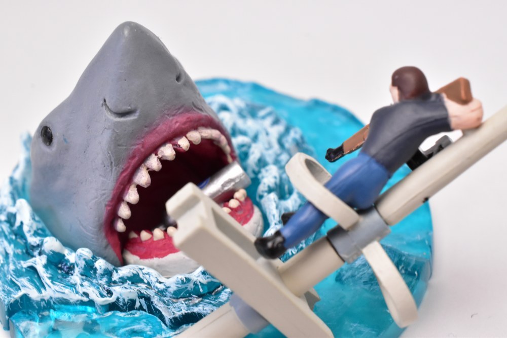 2021新入荷JAWS ジョーズ フィギュアコレクション [4.巨大鮫] その他食