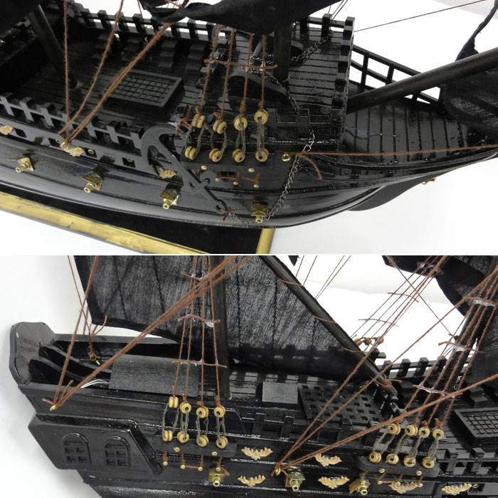 てます 木製帆船模型 PayPayモール店 - 通販 - PayPayモール ブラックパール号 80センチ 完成品 トイスタジアム メーカーか -  www.blaskogabyggd.is