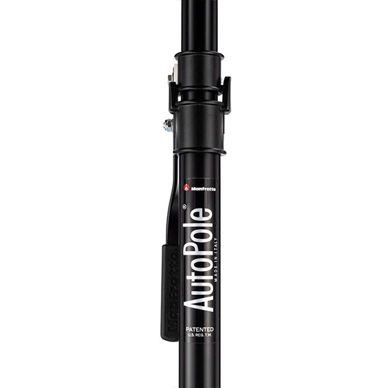 Manfrotto オートポール 1.5-2.7m Bllack 076B 【公式通販】