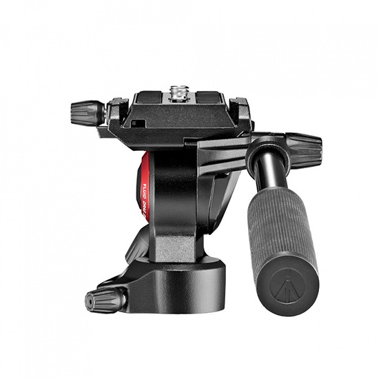 Manfrotto 小型フルードビデオ雲台 40mm フラットベース MVH400AH | Manfrotto | 01