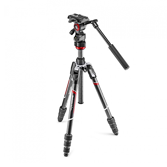 Manfrotto befree live カーボンT三脚ビデオ雲台キット MVKBFRTC-LIVE