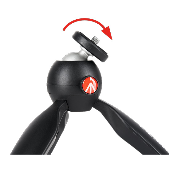 Manfrotto PIXI ミニ三脚 ブラック MTPIXIMII-B | PIXI | 02