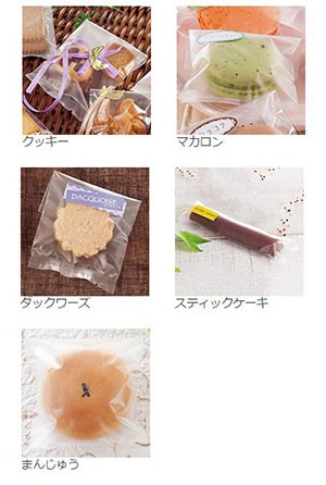 福助工業 合掌袋 GMタイプ No.3 （10800枚）巾70×長さ100mm : 袋と