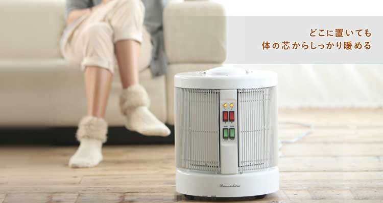 全方位遠赤外線パネルヒーター 暖話室1000型 ダストカバー・保湿