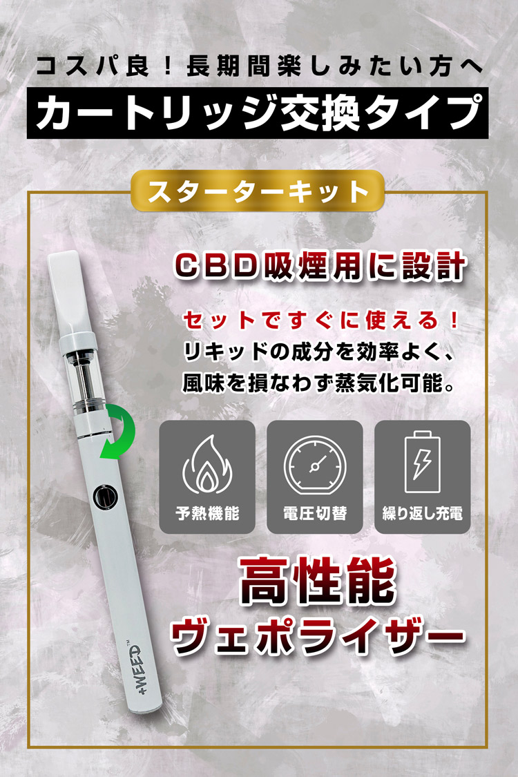 プラスウィード スターターキット CBD50%（オージークッシュ/スーパー