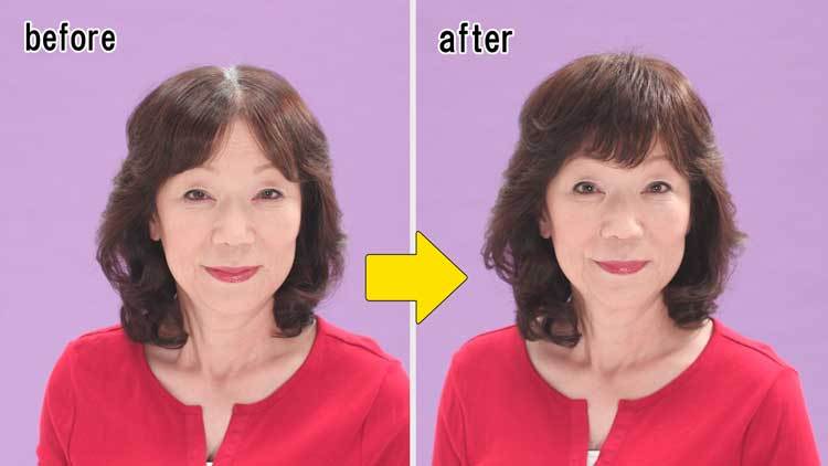 ソフィアン人毛100%部分かつらピタットチェンジ