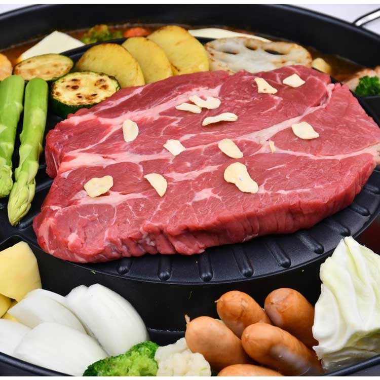 一台3役 焼きしゃぶ鍋 わいわい 電気プレート 焼き肉プレート
